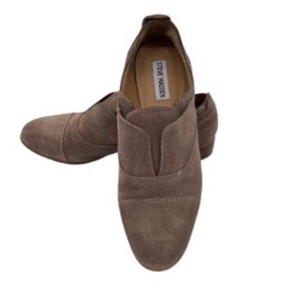 Steve Madden Oxford Brown Suede Shoes